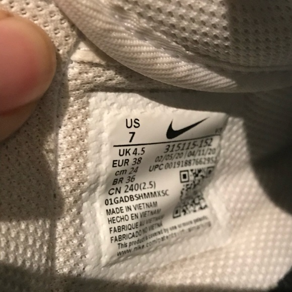 black and white nike air forces - Picture 3 of 3